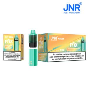JNR FOX 10 000 bouffées – Kit Pod rechargeable authentique ,Lot de 10 – Image 5