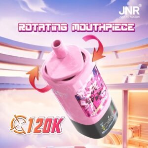 JNR Quads 120K,4-en-1 Vape jetable – 2 % de nicotine – Image 3